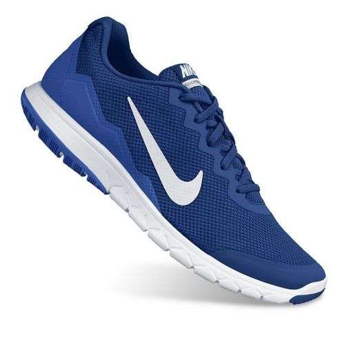 **ORIGINAL MENS NIKE FLEX 4 EXPERIENCE RUNNING SNEAKER**SIZE 11 ONLY**COBALT BLUE/WHITE**BRAND NEW**