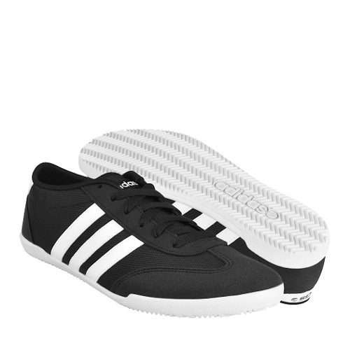 **ORIGINAL MENS ADIDAS NEO VL TRAINER RUNNING SHOES**SIZE 12**BLACK/WHITE**BRAND NEW**