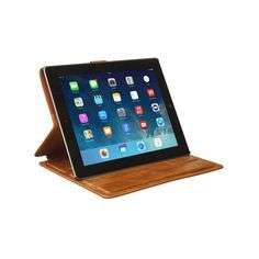 ***IPAD AIR / IPAD MINI / TAB 4  COPENHAGEN LEATHER FOLIO STAND COVER CASE**TAN & BLACK**R899**