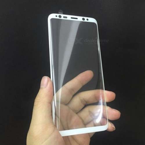 **Samsung Galaxy S8 OR S8 PLUS FULL 3D CURVED Tempered Glass Screen Protection*FREE TPU BACK COVER**