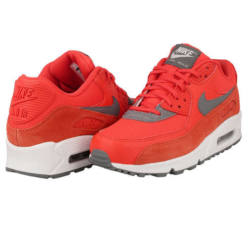 **ORIGINAL Ladies Nike Air Max 90**325213-801**Suede/Orange/Grey**Woman's Running Shoes Sneakers**