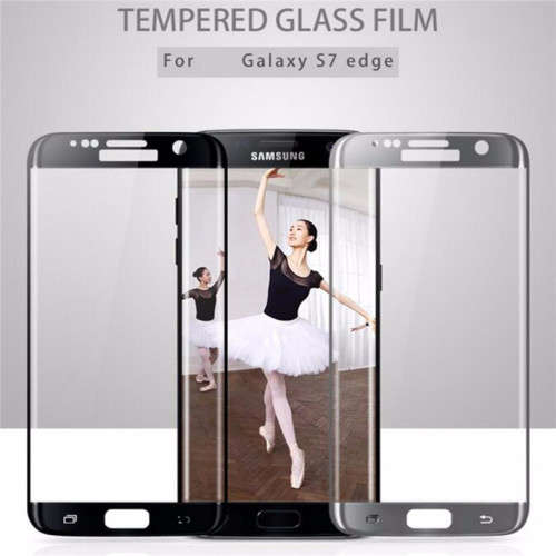 *Samsung Galaxy S7 EDGE FULL 3D CURVED Tempered Glass Screen Protection X 2*FREE COVER*FREE COURIER*