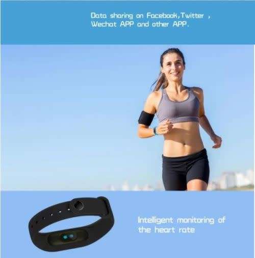 **M2 Intelligence Health Bracelet X 2**BLACK ONLY**FREE PAXI SHIPPING**