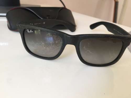 RayBan Justin - ORIGINAL  - Bubbled Lens - Please Read Description - FREE PAXI SHIPPING