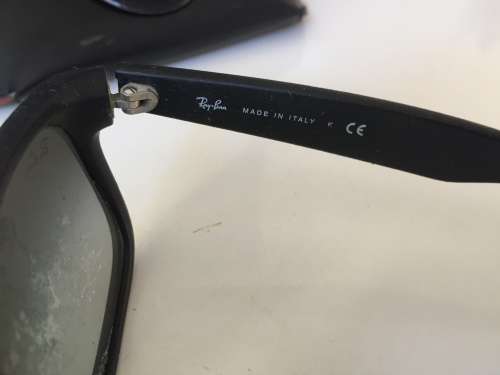 RayBan Justin - ORIGINAL  - Bubbled Lens - Please Read Description - FREE PAXI SHIPPING