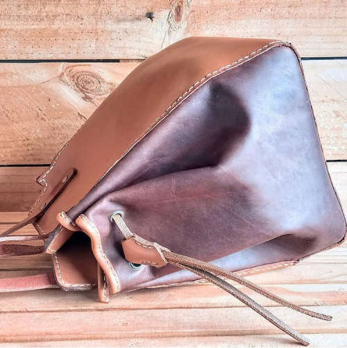 GENUINE LEATHER BAG - HAMMOCK BAG