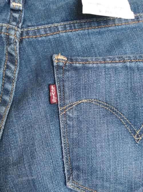 Ladies Levi Strauss Demi Curve Flare Bootleg Jeans - 48748-0016 - W27 X L34