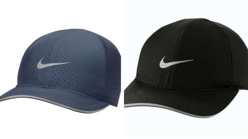 Nike Unisex DF Arobill Featherlight Combo - Thunder Blue and Black (Two caps) - Free Courier