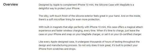 Original Apple Silicone Case with MagSafe for iPhone 13 mini - CHALK PINK & RED -Brand New-Open Box