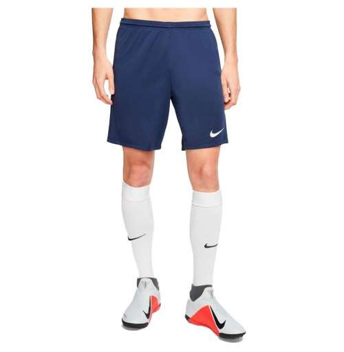 Original Men`s Nike Dri Fit Park 3 Knit Soccer Shorts - BV6855-410 - Medium -  NAVY - Brand New