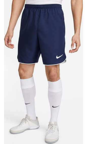 Original Men`s Nike LSR V Soccer Shorts - DH8111-410 - Small -  NAVY/WHITE - Brand New