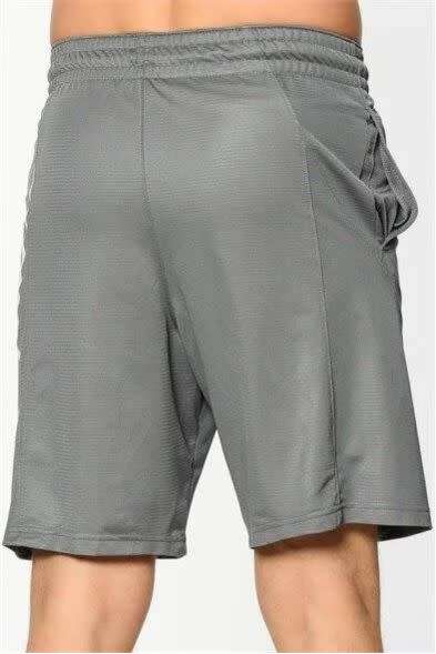 Original Men`s Nike HBR Basketball Shorts - CN5298-065 - Small -  GREY/WHITE - Brand New