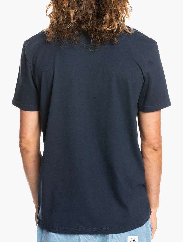 Original Men`s Quiksilver TEE - Medium - NAVY