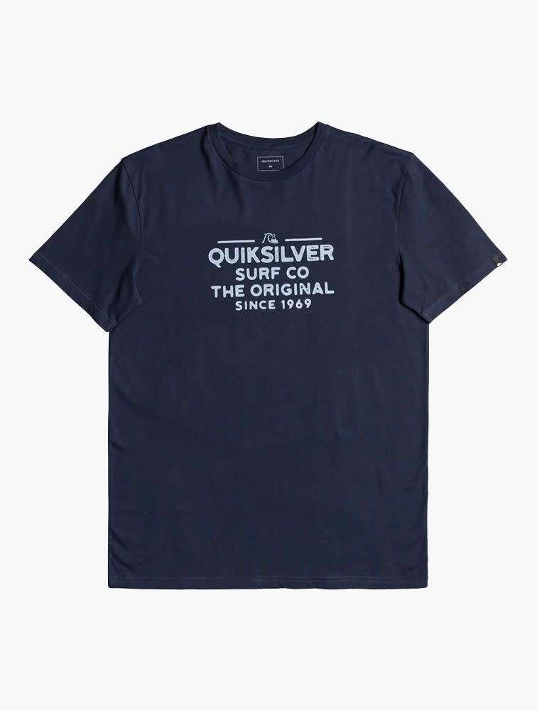 Original Men`s Quiksilver TEE - Medium - NAVY