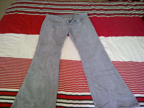Ladies Grey Legit Cordoy Pants in great condition
