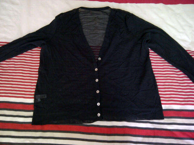Black Nylon Woolworths Lace Jersey/Top for ladies in great condition