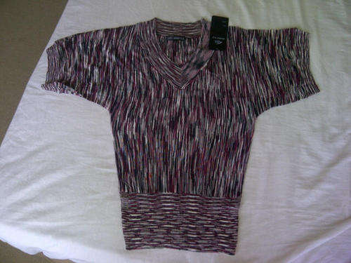 ***Brand New Purple/Maroon Ladies Stretch Top***