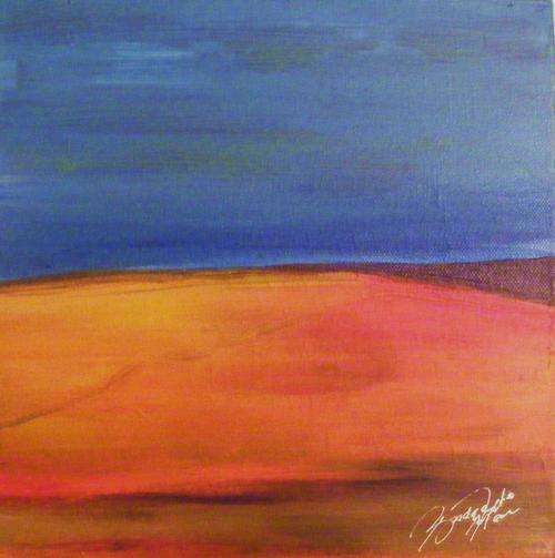 B Allan boxed canvas