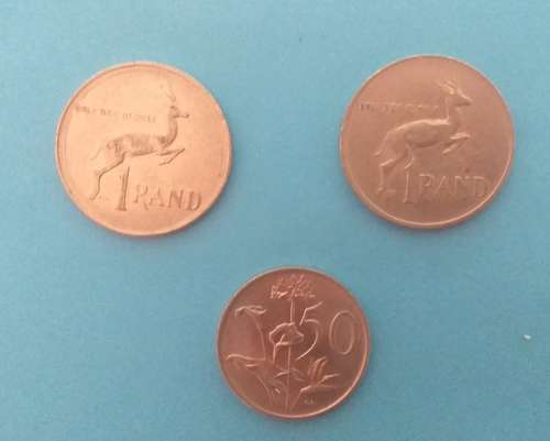 R1 X2 1988/90 and 1X50c from 1987