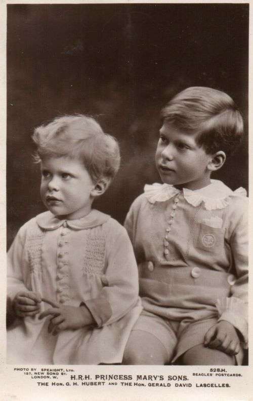 Four real photographic postcards of British Royalty: