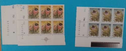 RSA 1977-3RD DEFINITIVE SERIES COMPLETE SETand EXTRAS 130 CONTROL BLOCKS