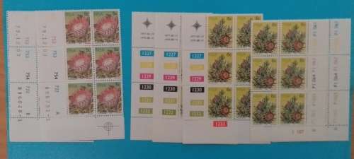 RSA 1977-3RD DEFINITIVE SERIES COMPLETE SETand EXTRAS 130 CONTROL BLOCKS