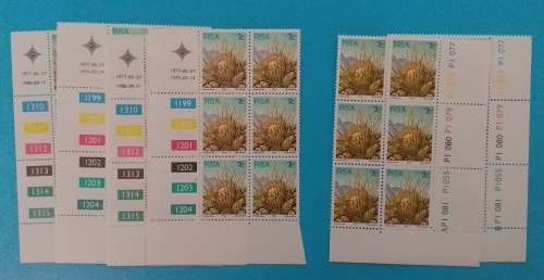 RSA 1977-3RD DEFINITIVE SERIES COMPLETE SETand EXTRAS 130 CONTROL BLOCKS