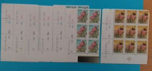 RSA 1977-3RD DEFINITIVE SERIES COMPLETE SETand EXTRAS 130 CONTROL BLOCKS