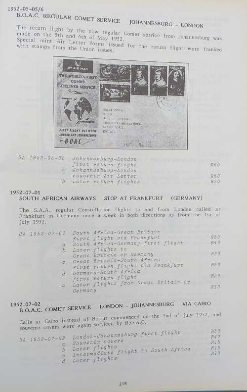 SCARCE PAR AVON AIRMAIL HISTORY OF SOUTHERN AFRICA BOOK BY JOHN BURRELL-SCARCE TO FIND