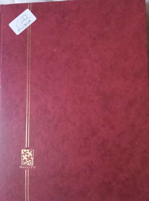 DAVO NEROFF 22 PAGES ALBUM HAS 9 PAGES OF AUSTRIAN STAMPS USED SOME OLDER ONES