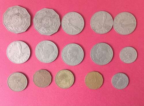 NICE LOT OF TANZANIA COINS X15