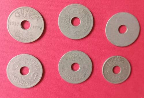 EGYPT COINS X6