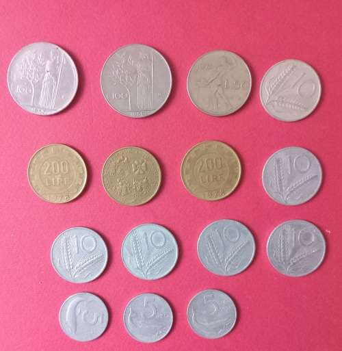 ITALIAN COINS X15