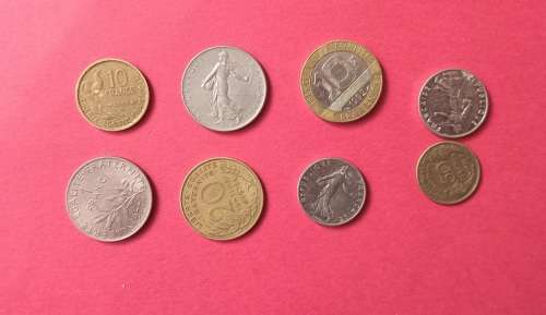 FRANCE X8 COINS
