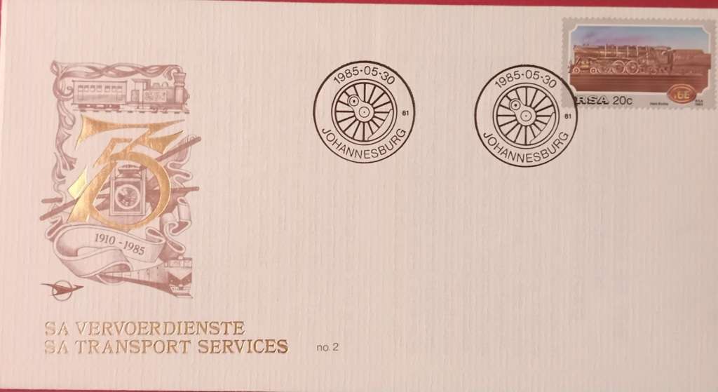 SA TRANSPORT SERVICES 75 YEARS 1985