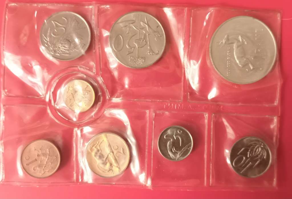RSA 1973 SILVER UNC SET SEALED IN PLASTIC