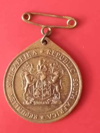 1961 formation of RSA medallion
