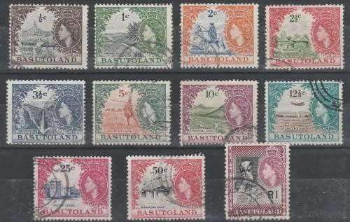 BASUTOLAND 1961-63 FULL SET USED