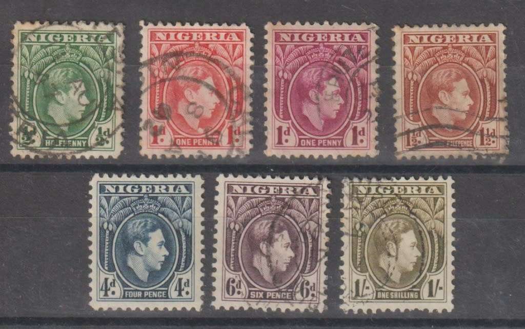 Nigeria King George VI 1938