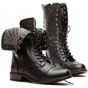DOLLHOUSE TROOP BOOTS: GREY: FREE COURIER TO DOOR DELIVERY