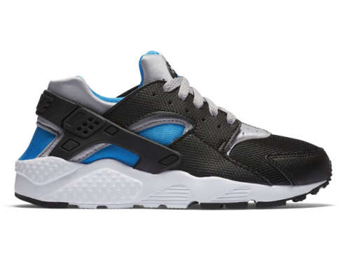 Nike Huarache Run  Youth  size 4 UK/SA : photo blue grey and white