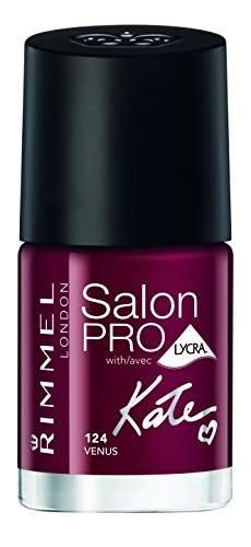 Rimmel Salon Pro With Lycra By Kate Nail Polish, 124 Venus, 0.4 Fluid Ounce