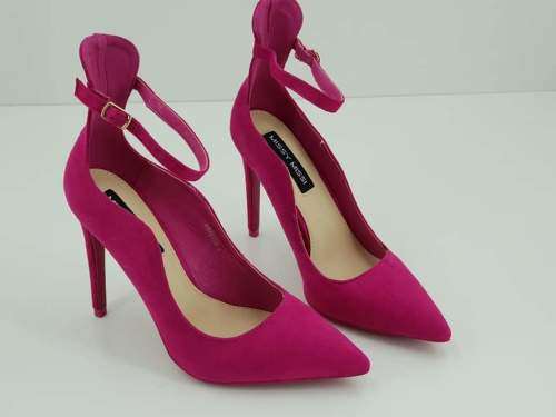 MISSY MISSI FUCSHIA  HEELS : NEW : IN BOX :  SIZE 6  : LADIES UK SIZE