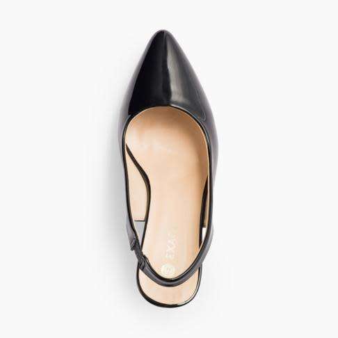 Women's Slingback Heel :Black : sizes available : size 4  SA (Uk): ladies