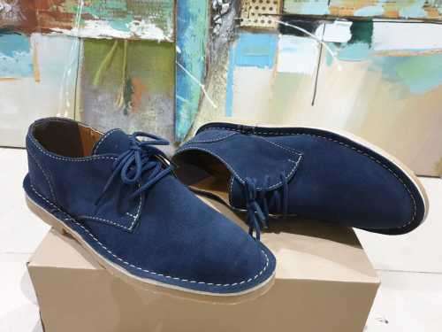 Men Blue Low Boot Vellies. SA size 10.