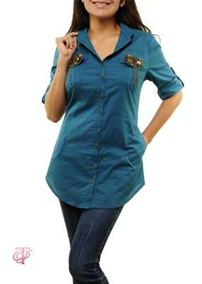 TURQUOISE SHIRT:UNO CORE USA:100%COTTON:BRAND NEW.QUALITY