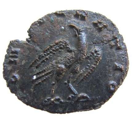 ANCIENT ROMAN CLAUDIUS II GOTHICUS ANTONINIANUS AE COIN