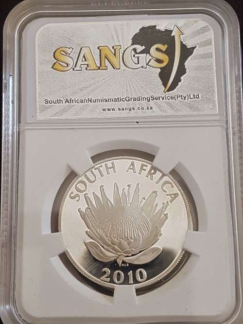 2010 NADINE GORDIMER PF65 GRADED