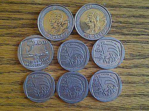 8 X COINS. WINNER TAKES ALL. 2X MANDELA BIRTHDAY, INAUGURATION++++++++++++