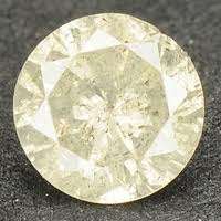 DIAMOND - LIGHT CAPE ROUND BRILLIANT - 0.18cts